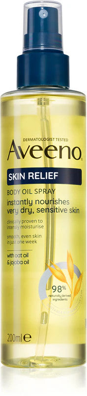 Aveeno Skin Relief olio corpo spray 200 ml