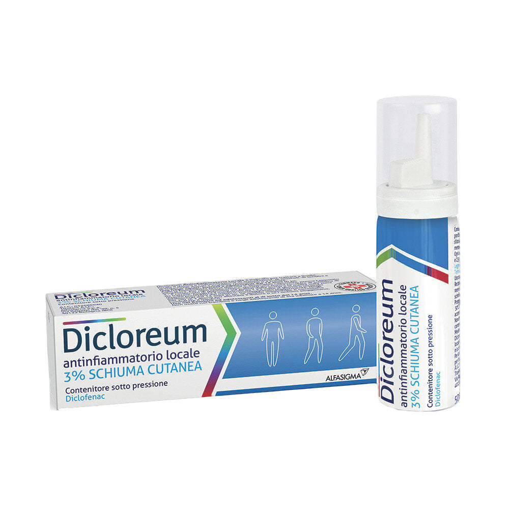 Dicloreum schiuma 3% 50 g