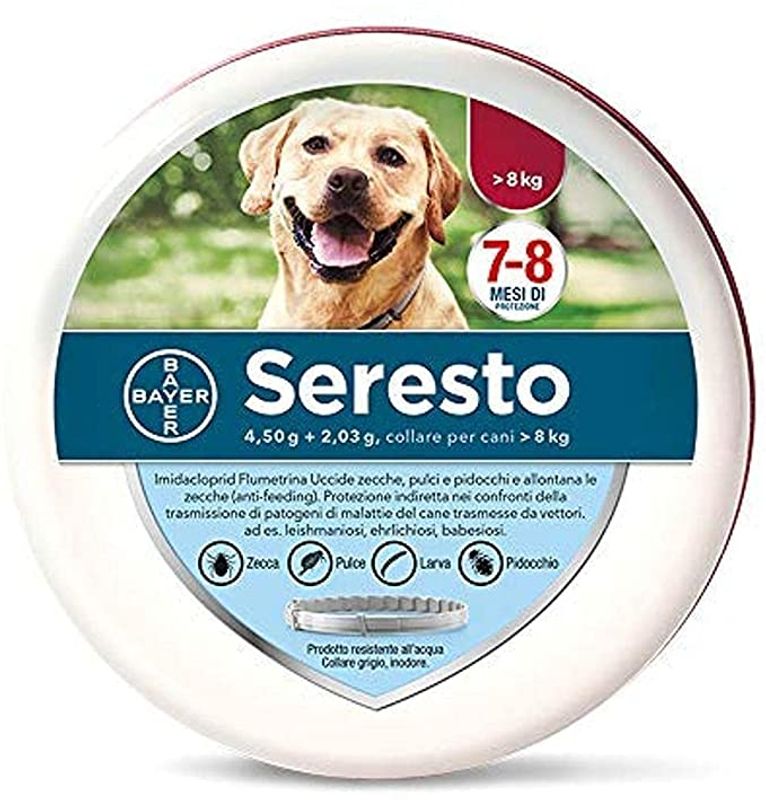 Seresto collare cani oltre 8 kg